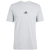 Koszulka męska adidas Essentials 3-Stripes Single Jersey szara JE6396