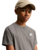 Koszulka dla dzieci Nike Sportswear szara FZ5177 289