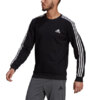 Bluza męska adidas Essentials Sweatshirt czarna GK9106