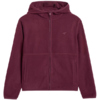 Bluza polarowa damska 4F F355 burgund 4FWAW25TFLEF355 60S