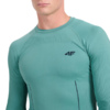 Koszulka termoaktywna męska M233 morska zieleń 4FWAW25USEAM233 46S