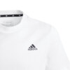 Koszulka dla dzieci adidas Essentials Small Logo Cotton Tee biała IB4093