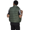 Kamizelka męska adidas Essentials Down Vest zielona HK4650