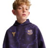 Bluza dla dzieci Nike FC Barcelona czarno-fioletowa IO4660 010