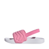 Klapki dla dzieci adidas Adilette Estrap 2.0 C różowe HQ9201
