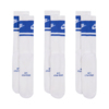 Skarpety Nike Everyday Elevated Crew 3 pary biało-niebieskie IM7949 904