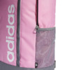 Plecak adidas Linear Essentials Logo różowo-szary HM9110