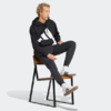 Spodnie męskie adidas Essentials Big Logo French Terry czarne IN6163