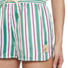Spodenki damskie Fila Lassance zielono-kremowe FAW1002 13382