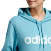 Bluza damska adidas Essentials Linear błękitna IC6886