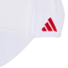Czapka z daszkiem dla dzieci adidas FC Bayern Monachium biała KT3396