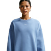 Bluza damska Nike Studio Fleece niebieska IM8082 486