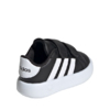Buty dla dzieci adidas Grand Court 2.0 czarno-białe ID5272