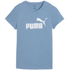 Koszulka damska Puma Ess Metallic No.1 Logo niebieska 631536 34