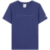 Koszulka damska Champion SS Tee niebieska 118382 BS200