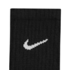 Skarpety Nike Value Cotton Crew 3pary czarne SX4508 001  