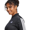 Dres damski adidas Essentials 3-Stripes TrackSuit czarny JD5434