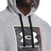 Bluza męska Under Armour UA Rival Flc Graphic Hoodie szara 1370349  011