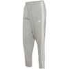 Spodnie męskie adidas Essentials 3-Stripes Single Jersey Tapered Open Hem szare KY4215