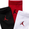 Skarpety Jordan Everyday Cushioned Crew Socks 6 par czerwone,czarne,białe HV6228 900