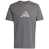 Koszulka męska adidas Camo Expolorer Graphic szara JZ7501