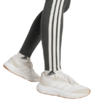 Legginsy damskie adidas Essentials 3-Stripes Cotton szare JZ3299