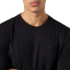 Koszulka męska Champion LS Tee czarna 222507 KK001
