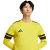 Koszulka męska adidas Squadra 25 Long Sleeve Jersey LM żółta JF6077