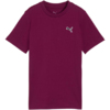 Koszulka dla dzieci Puma Cls Badge Cat Tee fioletowa 694700 41