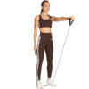 Legginsy damskie adidas Optimé Essentials 7/8 brązowe KC2947