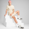 Koszulka męska Puma Ess Elevated Structured Tee beżowa 684722 99