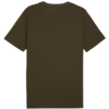 Koszulka męska Puma Ess 2 Color Small No. 1 Logo Tee oliwkowa 684717 70