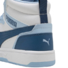 Buty dla dzieci Puma Rebound V6 Mid biało-niebieskie 393831 32