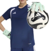 Rękawice bramkarskie adidas Copa Club miętowo-białe KE9730