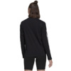 Koszulka damska adidas Essentials 3-Stripes Long Sleeve czarno-biała HF7261