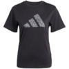 Koszulka damska adidas Animal Graphic czarna JV8536