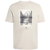 Koszulka męska adidas Outdoor Kayaking Graphic beżowa KB2541