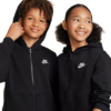 Bluza dla dzieci Nike Sportswear Club Fleece czarna FD3004 010