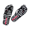 Klapki damskie Ipanema Animal Print czarno-szare 83846-BP655