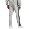 Spodnie męskie adidas Essentials 3-Stripes Single Jersey szare JE6428