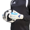 Rękawice bramkarskie adidas Copa Club biało-niebieskie KE9734