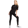 Koszulka dla dzieci Puma Ess Centered Cat Logo Boxy Tee czarna 685131 01