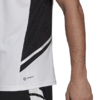 Koszulka męska adidas Condivo 22 Jersey V-neck biało-czarna HA6290