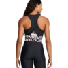 Koszulka damska Under Armour HeatGear Rib Tank czarna 1388694 001
