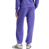 Spodnie damskie adidas Essentials Linear French Terry Cuffed fioletowe KF8363