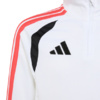 Bluza dla dzieci adidas Tiro 26 League Training Top biało-czarno-czerwona KR0370