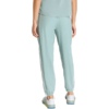 Spodnie damskie adidas Workout Essentials 3-Stripes Woven miętowe KC5494