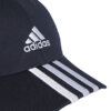 Czapka z daszkiem adidas 3-Stripes Cotton Twill Baseball granatowa II3510