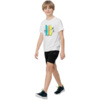 Koszulka dla chłopca 4F biała HJL22 JTSM009 10S