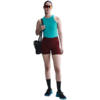 Koszulka damska Nike Dri-Fit One Fitted Crop turkusowa FN2806 345